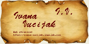 Ivana Vučijak vizit kartica